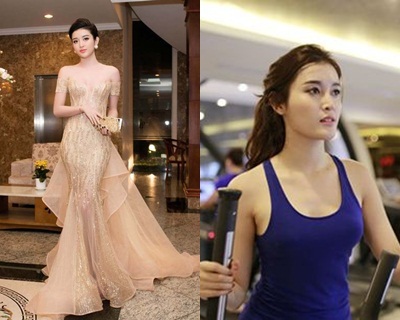 Bí quyết để có vòng eo 'con kiến' không cần ăn kiêng của Á hậu Huyền My