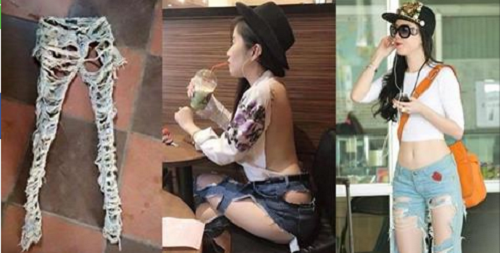 “Cạn lời” trước những bộ trang phục “cái bang” khiến người xem “nhức mắt”