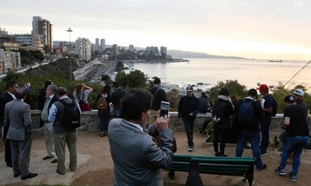 Động đất mạnh 7,1 độ richter rung chuyển Chile