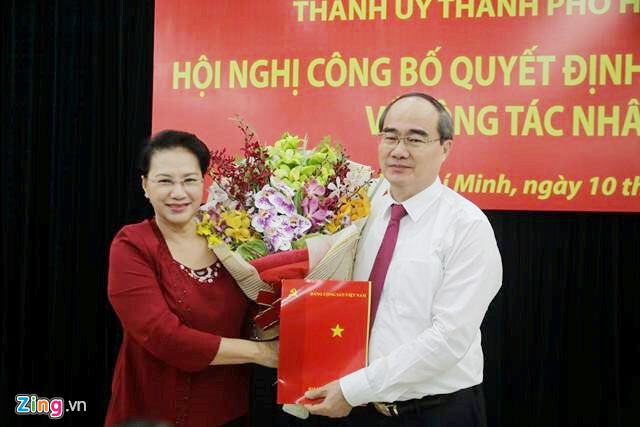 Tiểu sử tân Bí thư Thành ủy TP. Hồ Chí Minh Nguyễn Thiện Nhân