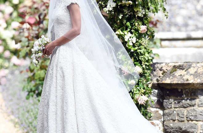 Em gái Công nương Anh xuất hiện cực xinh đẹp trong lễ cưới bạc tỷ với đại gia