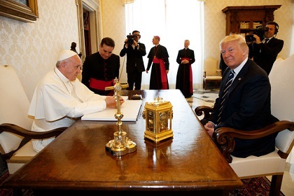 Tổng thống Donald Trump gặp Giáo hoàng Francis tại Vatican