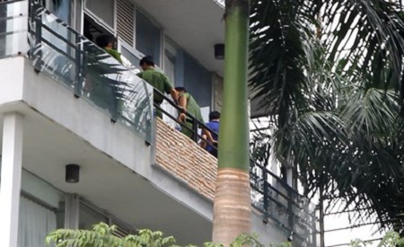 Nữ tạp vụ tử vong bất thường trong tòa nhà 6 tầng