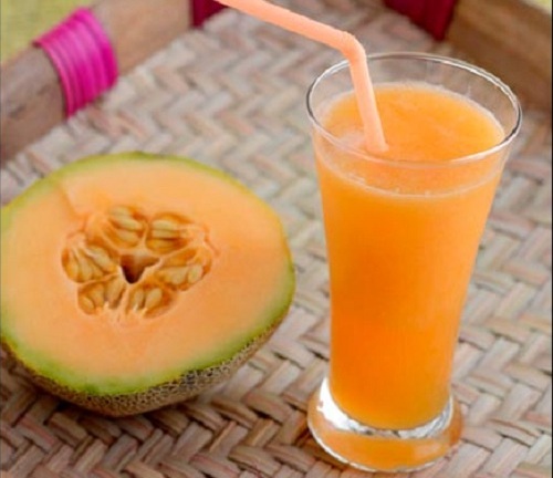 Cách pha sinh tố dưa lưới - Uống hàng ngày chống ung thư