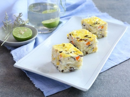 Trứng hấp đậu phụ miến - món ăn tổng hợp cho người đang giảm cân