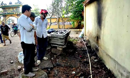 Sư trụ trì chết cháy trong chùa ở Hải Dương