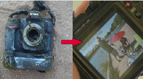 Phát hiện sự thật phẫn nộ từ chiếc máy ảnh được vớt dưới lòng hồ