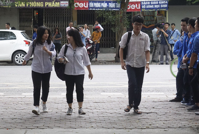 Đáp án đề thi môn Toán mã đề 107 THPT quốc gia năm 2017