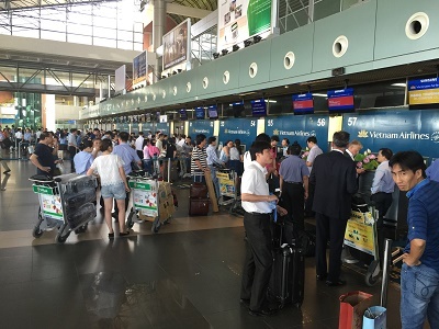 Từ 11/7, sửa chữa, nâng cấp nhà ga T1 sân bay Nội Bài