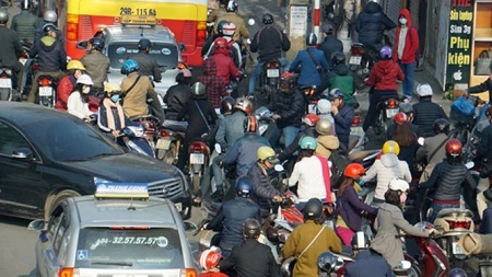 Hà Nội cấm xe máy từ năm 2030