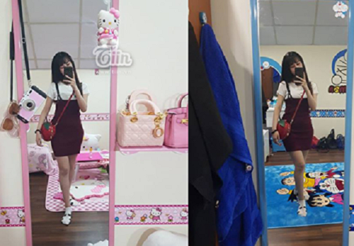 Điều đặc biệt trong căn phòng của chị thích Doraemon, em yêu Hello Kitty