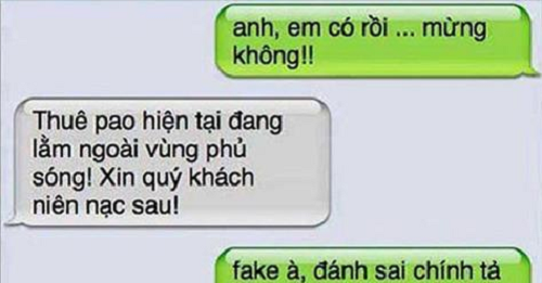 Chết cười với loạt tin nhắn đối đáp “khó đỡ” của các cặp đôi