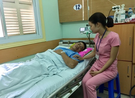 Thượng úy CSGT bị xe container hất văng xuống đường nói gì?