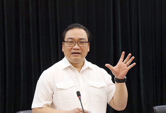 Bí thư Hoàng Trung Hải nói về việc chuyển 18 vụ vi phạm xây dựng sang công an điều tra