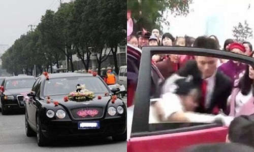 Ngày cưới và câu chuyện bất ngờ khi cô dâu cầm khư khư cái điện thoại