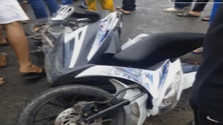 Tai nạn giao thông, một Thượng úy Công an tử vong tại chỗ