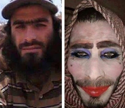 Tay súng IS bị tóm gọn vì giả gái quá xấu