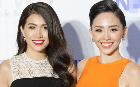 Lệ Hằng - Tóc Tiên khoe nhan sắc xinh đẹp ngọt ngào