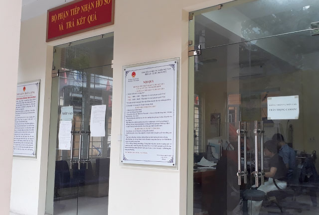 Xử lý nghiêm cán bộ có liên quan vụ xin giấy chứng tử ở phường Văn Miếu