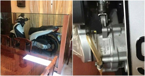 Sự thật phía sau hình ảnh chiếc xe SH biển số cực đẹp được đại gia Việt trưng bày trong tủ kính