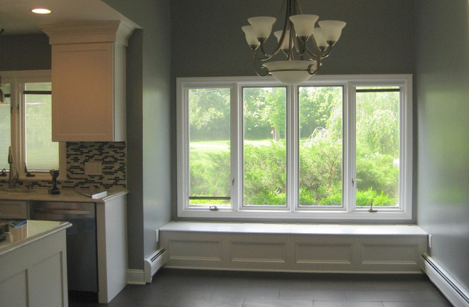 Ý tưởng thiết kế ghế bên cửa sổ: Tối giản nhưng tiện ích lớn