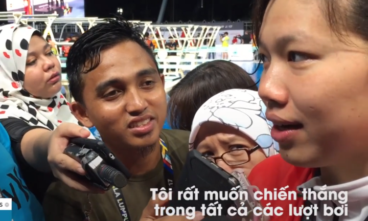 Truyền thông quốc tế kinh ngạc với khả năng của Ánh Viên