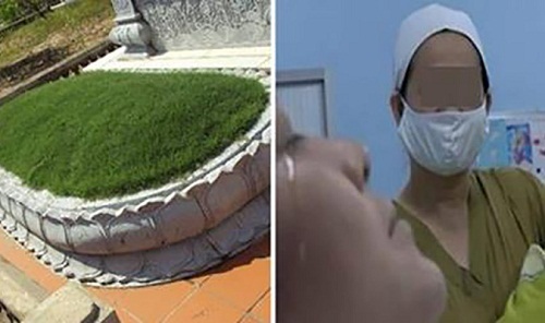 Mộ con trai vừa xanh cỏ, con dâu báo tin mang thai thì bị cả nhà chồng đuổi đi