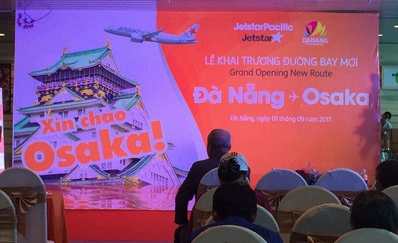 Jetstar khai trương đường bay thẳng từ Hà Nội và Đà Nẵng đến Osaka