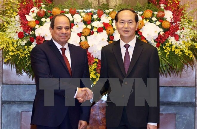 Thông cáo báo chí chung về chuyến thăm Việt Nam của Tổng thống Ai Cập