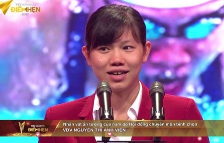 Kình ngư Ánh Viên được vinh danh tại VTV Awards 2017
