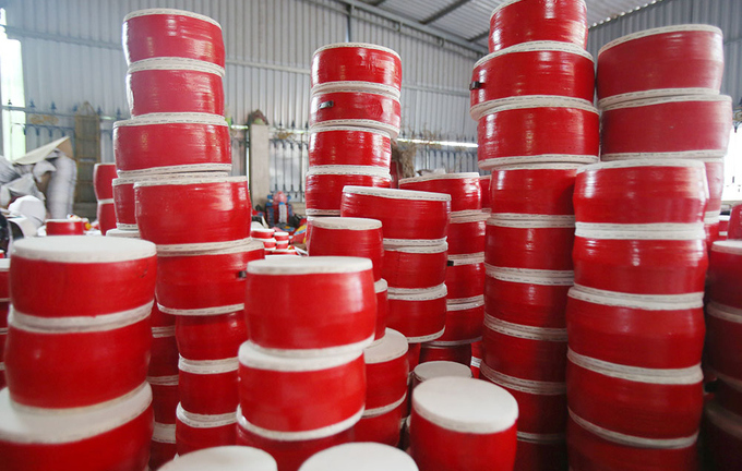 Về nơi mỗi nhà bán ra 50 nghìn chiếc trống mùa Trung Thu