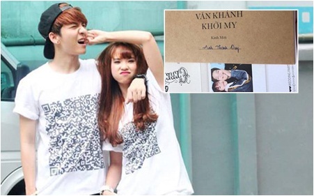 Hé lộ thiệp cưới chính thức của Khởi My - Kelvin Khánh