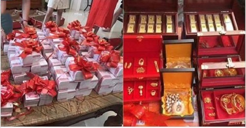 Sợ không ai biết mình là đại gia, tặng con hơn 18 tỷ đồng tiền mặt làm của hồi môn