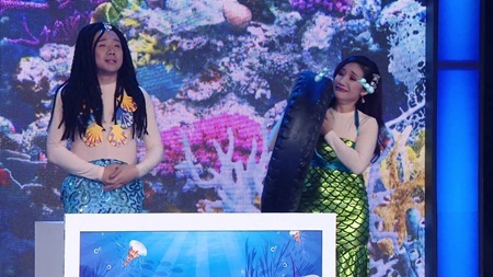 Trấn Thành hóa vua Thủy Tề tung chiêu “hành” Cát Tường tả tơi