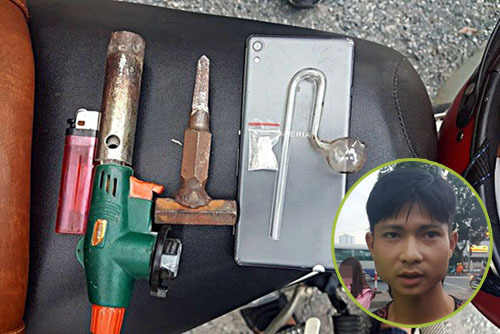 Bắt đối tượng mang ma túy và vam phá khóa với lý do “nhặt trên đường”