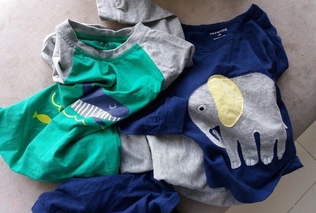 Quần áo trẻ em chất lượng kém: 