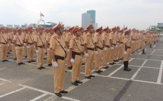 Đà Nẵng: Gần 1.000 chiến sỹ CSGT ra quân sẵn sàng phục vụ APEC