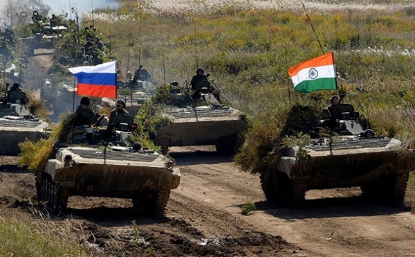 Nga và Ấn Độ tập trận quy mô lớn Indra 2017