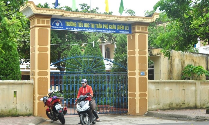 Làm rõ vụ bảo vệ trường tiểu học bị