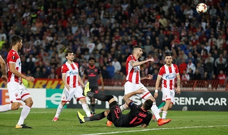 Đánh bại Crvena Zvezda, Arsenal duy trì mạch toàn thắng ở Europa League