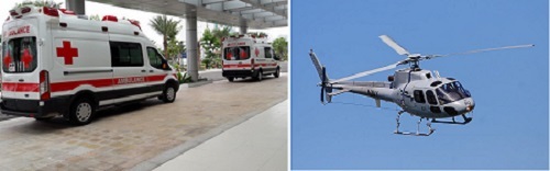 Trực thăng cùng hơn 500 cán bộ ngành y được huy động hỗ trợ cấp cứu trong tuần lễ APEC
