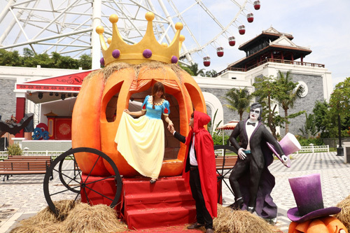 “Bữa tiệc ma” rùng rợn ở Sun World Danang Wonders