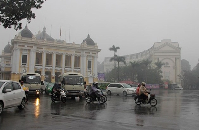 Dự báo thời tiết ngày 7/11: Miền Bắc vẫn mưa lạnh 14 độ C