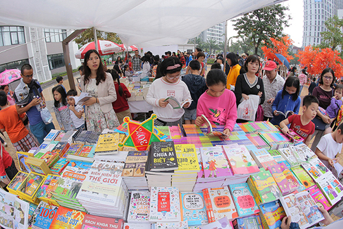Sáng tạo không gian giới hạn Vinschool Book Fair 2017