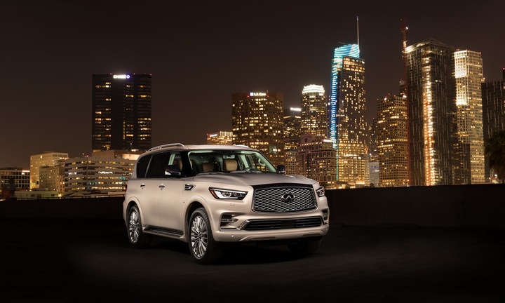 Xế sang Infiniti QX80 2018 công bố giá bán chính thức, chỉ từ 1,4 tỷ đồng