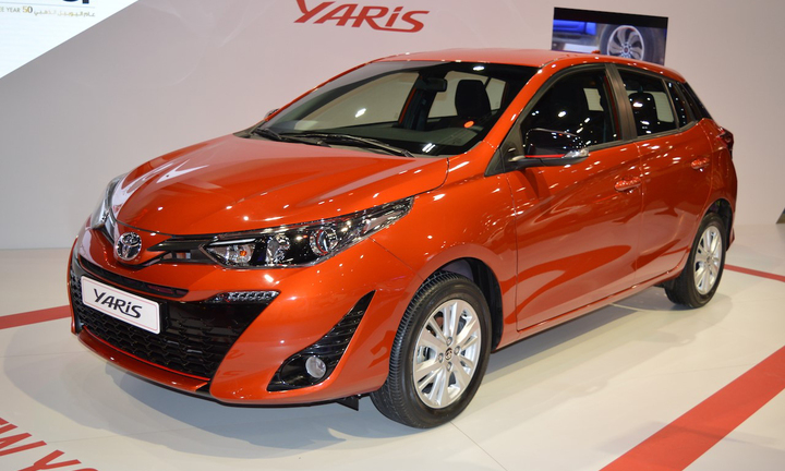Cận cảnh mẫu xe giá rẻ Toyota Yaris 2018 ra mắt tại Dubai