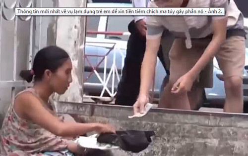 Vụ mẹ bế con xin tiền, chích ma túy: Hai đối tượng đi cai nghiện bắt buộc