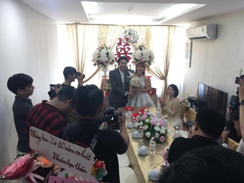 Khởi My và Kelvin Khánh bất ngờ tổ chức lễ cưới sáng nay