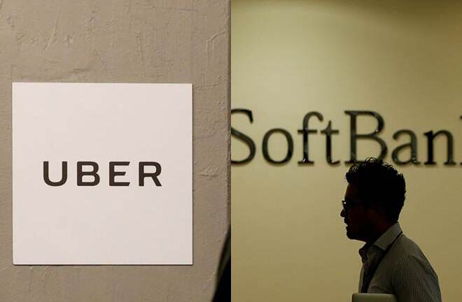 SoftBank ra giá mua cổ phần Uber, mức định giá thấp hơn 30% giá trị thị trường