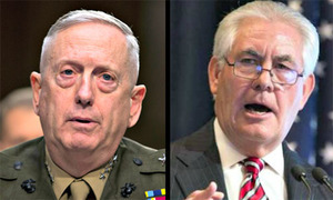 Ngoại trưởng và Bộ trưởng Quốc phòng Mỹ không ủng hộ công nhận Jerusalem